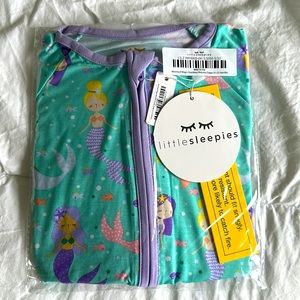 Little Sleepies Zippy 6-12 month Mermaid